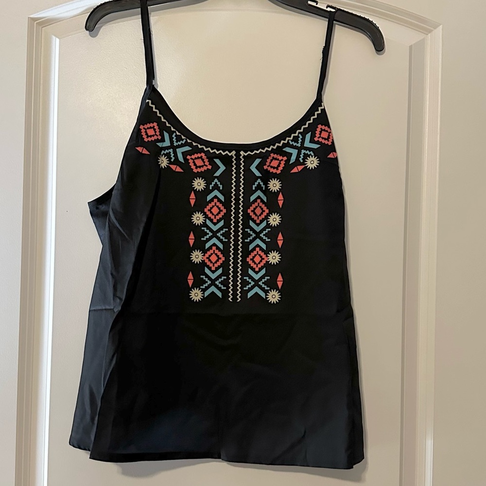 Tribal print tank